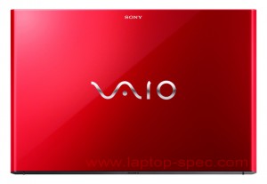 SVP1321BPXR Vaio Pro 13 Red Edition Back Side