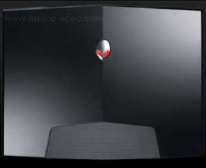 Dell AlienWare m15x Lid Back Side