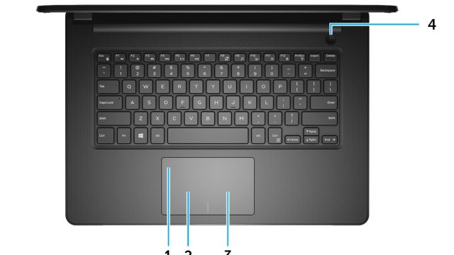 Dell Inspiron 14 3465 - Laptop Keyboard View