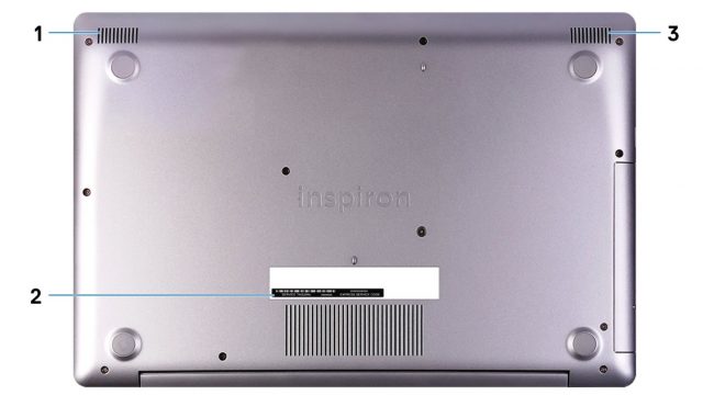 Dell Inspiron 15 3595 - Bottom View