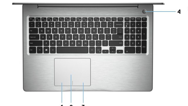 Dell Inspiron 15 3595 - Keyboard View