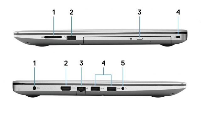 Dell Inspiron 15 3595 - Side View