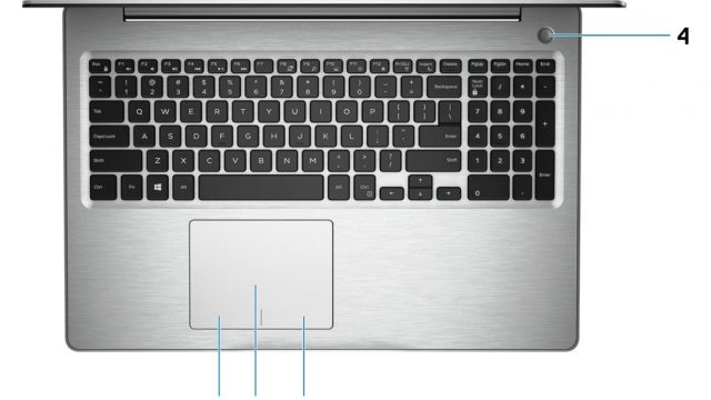 Dell Inspiron 3590 - Keyboard View