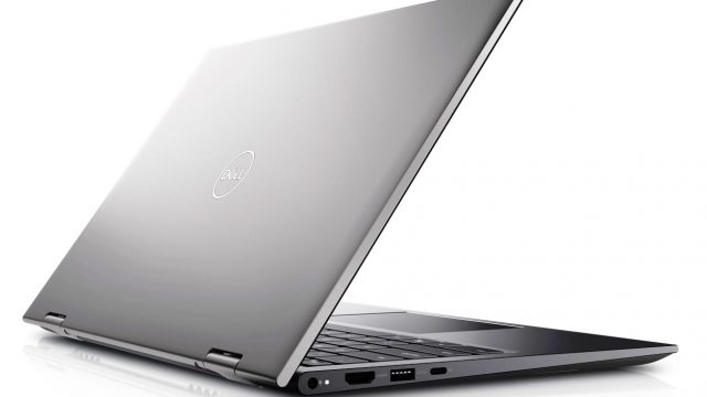 Dell Inspiron 5410 2 in 1 - Lid Tilted View