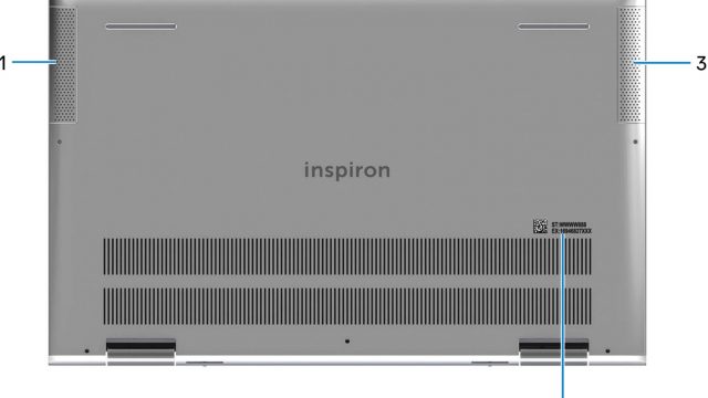 Inspiron 7506 2-in-1 - Bottom View