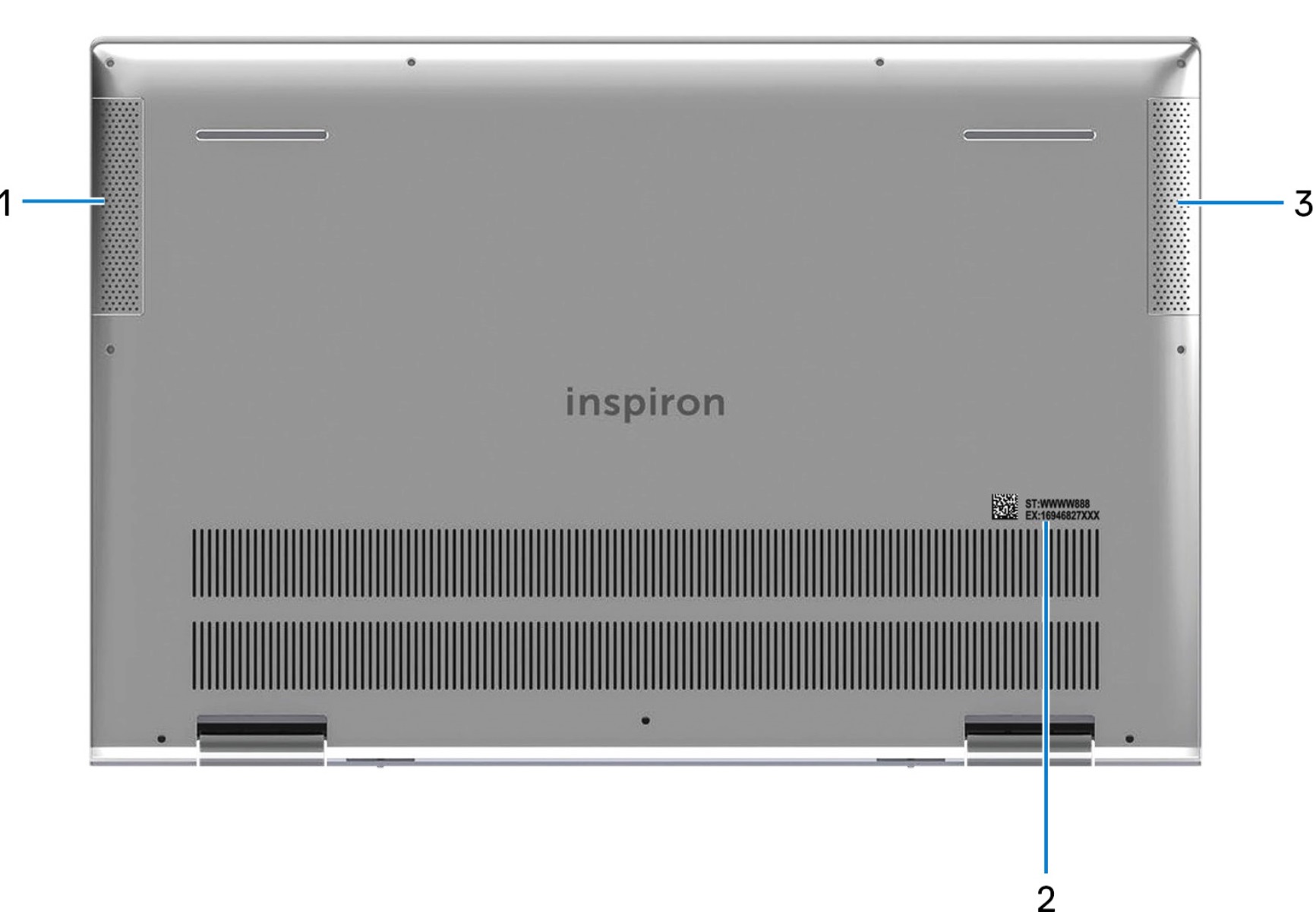 Inspiron 7506 2-in-1 - Bottom View