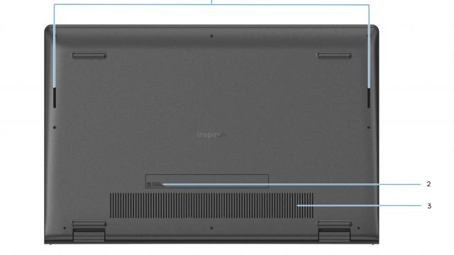 Dell Inspiron 15 3525 - Bottom View