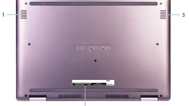Inspiron 13 7375 2 in 1 - Back View