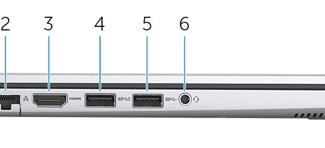 Inspiron 14 7460 - Left View