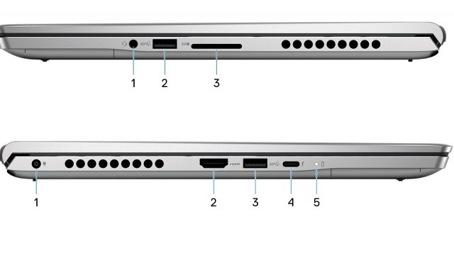 Inspiron 15 7510 - Side Views