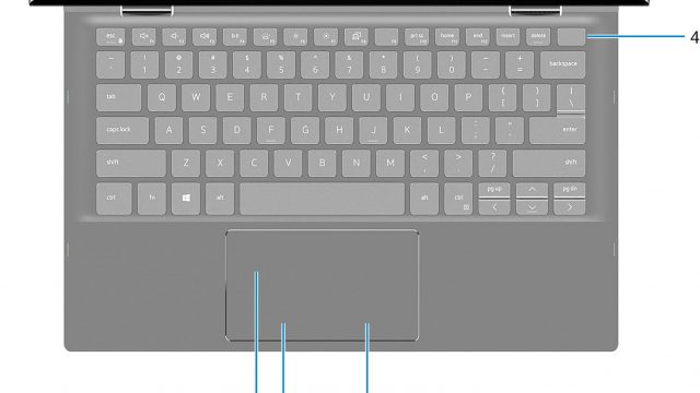 Inspiron 7306 2 in 1 - Base View