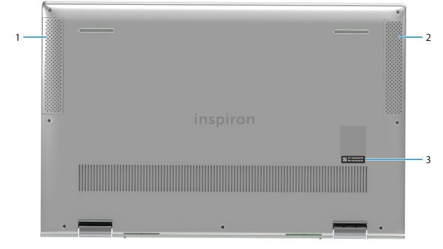 Inspiron 7306 2 in 1 - Bottom View