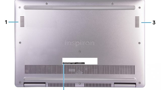 Inspiron 7570 - Bottom View