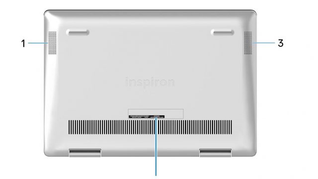 Inspiron 7586 2 in 1 - Bottom View