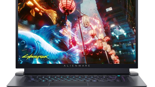 Alienware x17 R2 Gaming Laptop - Display Front View