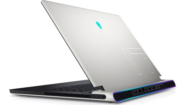 Alienware x17 R2 Gaming Laptop - Side View