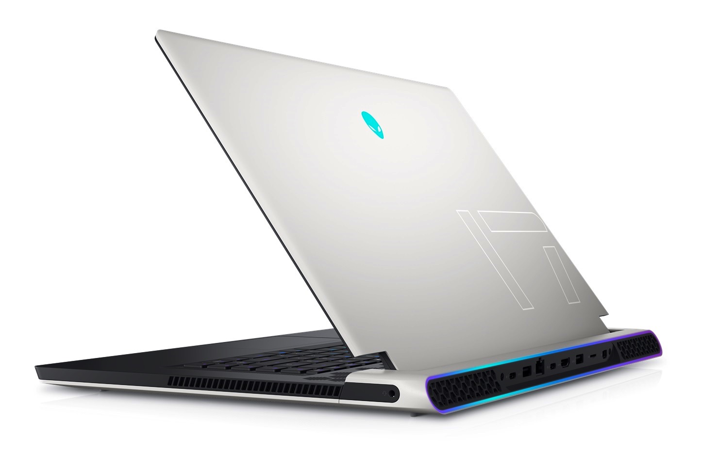 Alienware x17 R2 Gaming Laptop - Side View