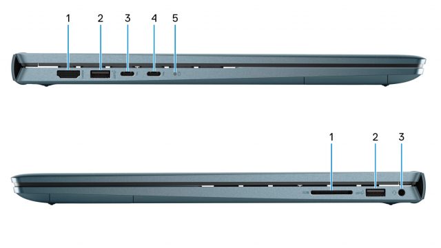 Inspiron 16 7620 2 in 1 - Side Views