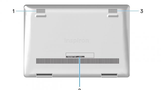 Inspiron 7786 2 in 1 - Bottom View