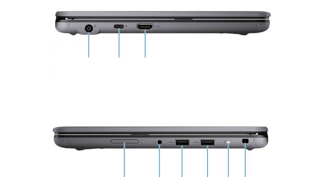 Latitude 3120 - Side Views