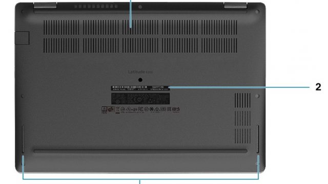 Latitude 5300 - Bottom View