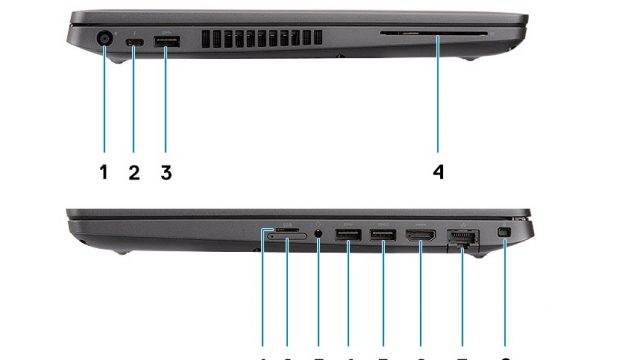 Latitude 5401 - Sides View