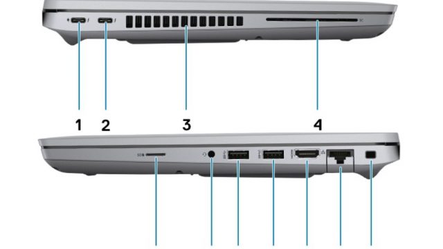 Latitude 5421 - Sides View