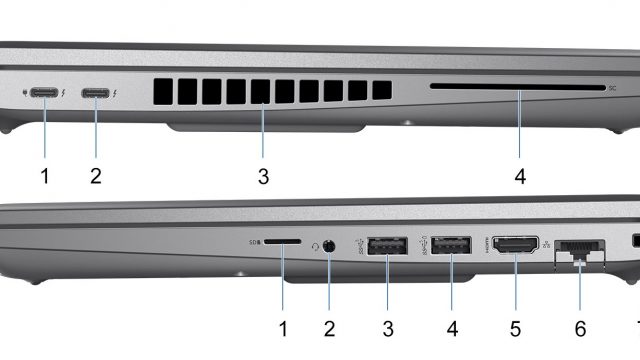 Latitude 5531 - Sides View