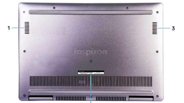 Inspiron 7373 2 in 1 - Bottom View