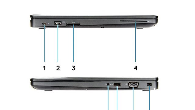 Latitude 5491 - Sides View