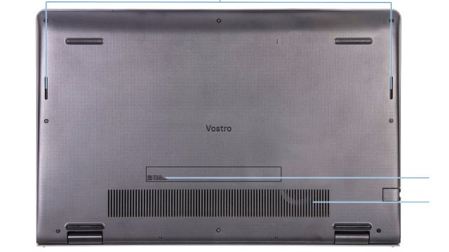 Vostro 15 3510 - Bottom View