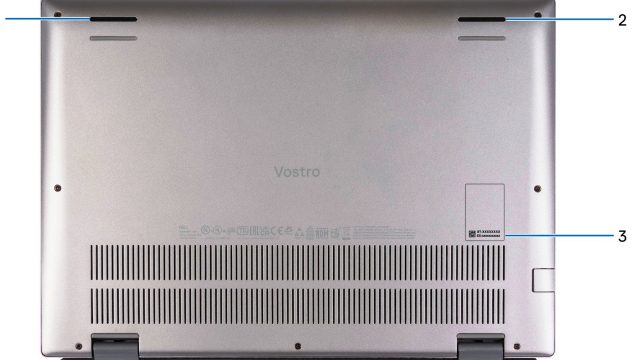 Vostro 5320 - Bottom View