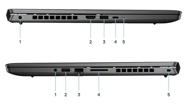 Vostro 7620 - Side Views