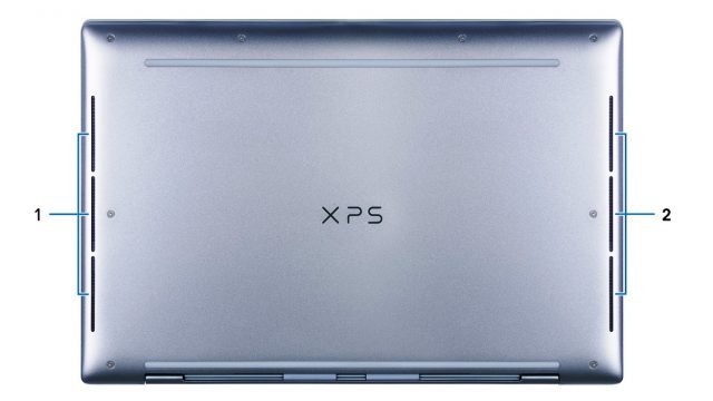 Dell XPS 13 9315 - Bottom View