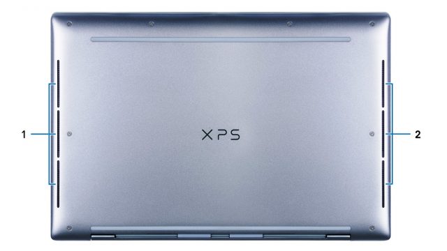 Dell XPS 13 9315 - Bottom View
