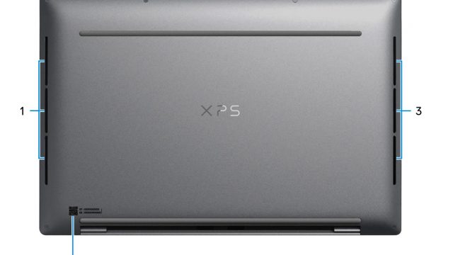 Dell XPS 13 Plus 9320 - Bottom View
