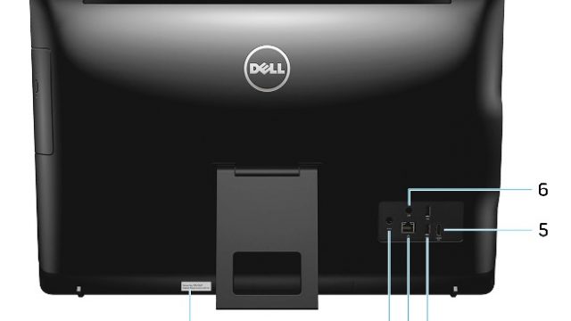 Dell Inspiron 24 3464 - Back View