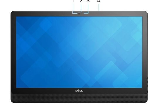 Dell Inspiron 24 3464 - Front View