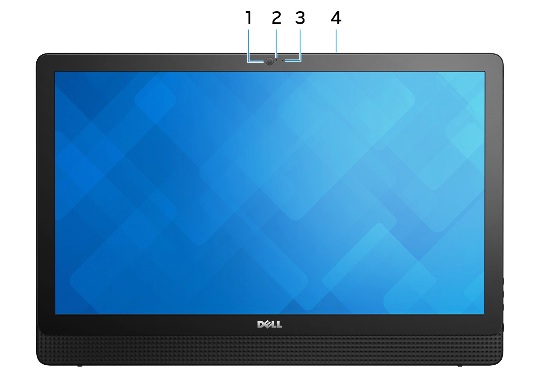 Dell Inspiron 24 3464 - Front View