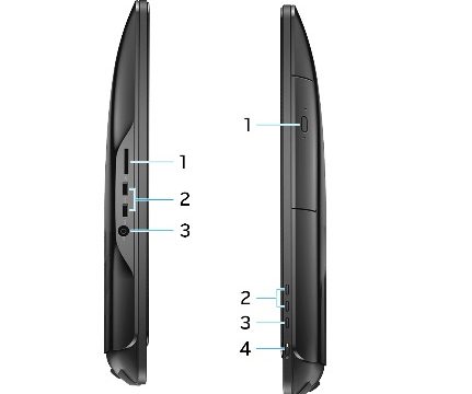 Dell Inspiron 24 3464 - Left View