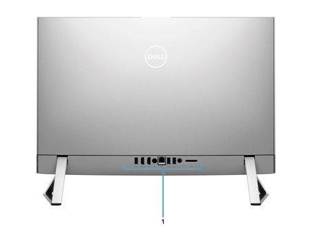 Dell Inspiron 24 5415 All in One - Back View
