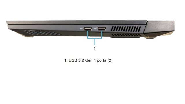 Dell G15 5521 Special Edition - Right View