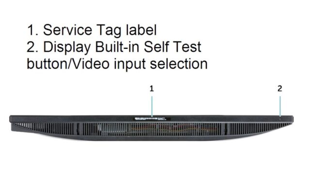 Dell OptiPlex 7470 All In One - Bottom View