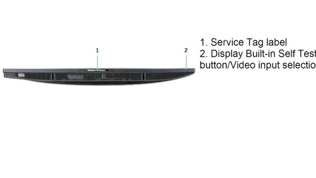 Dell OptiPlex 7760 All In One - Bottom View